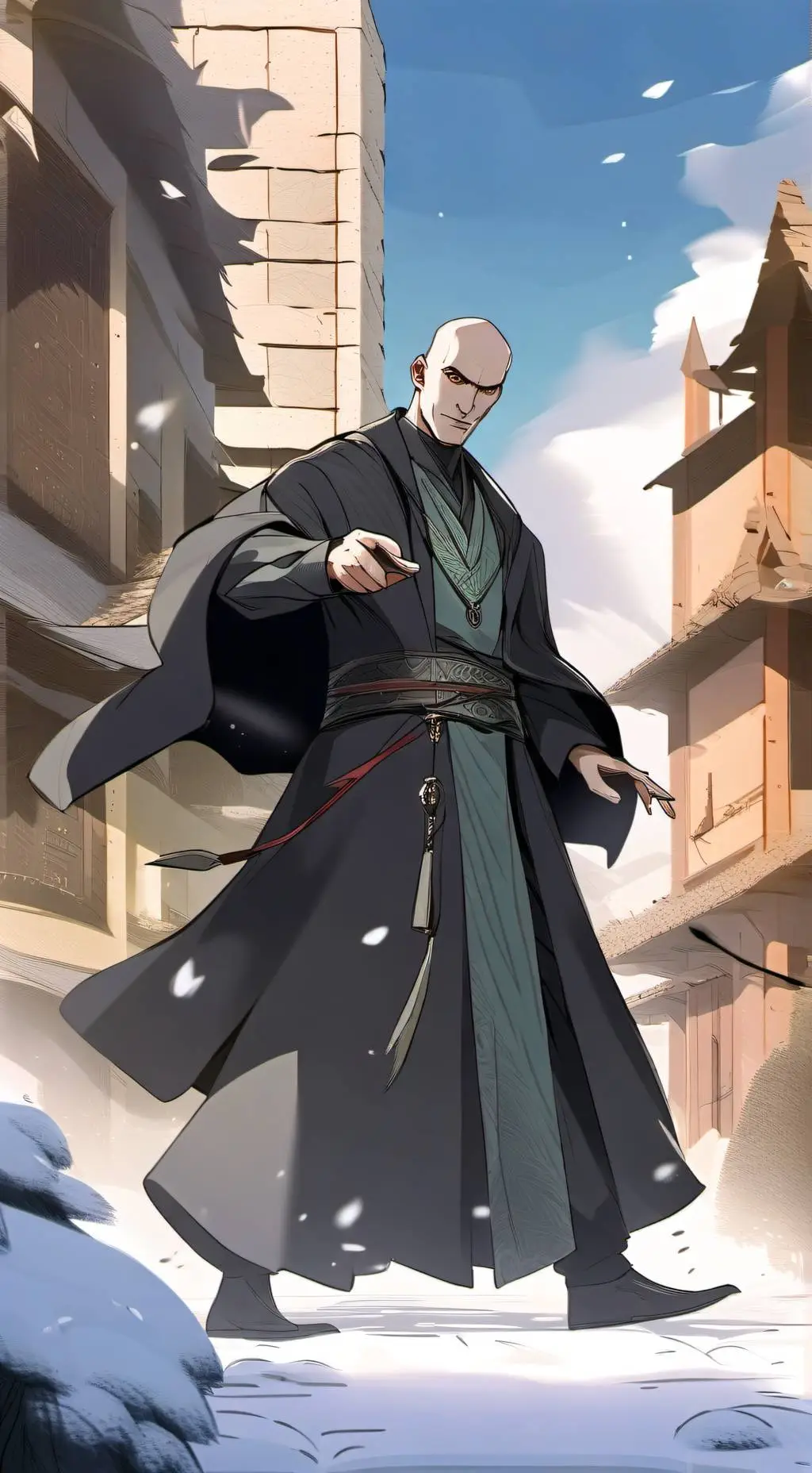 ai character: Death eater y/n🩵 background