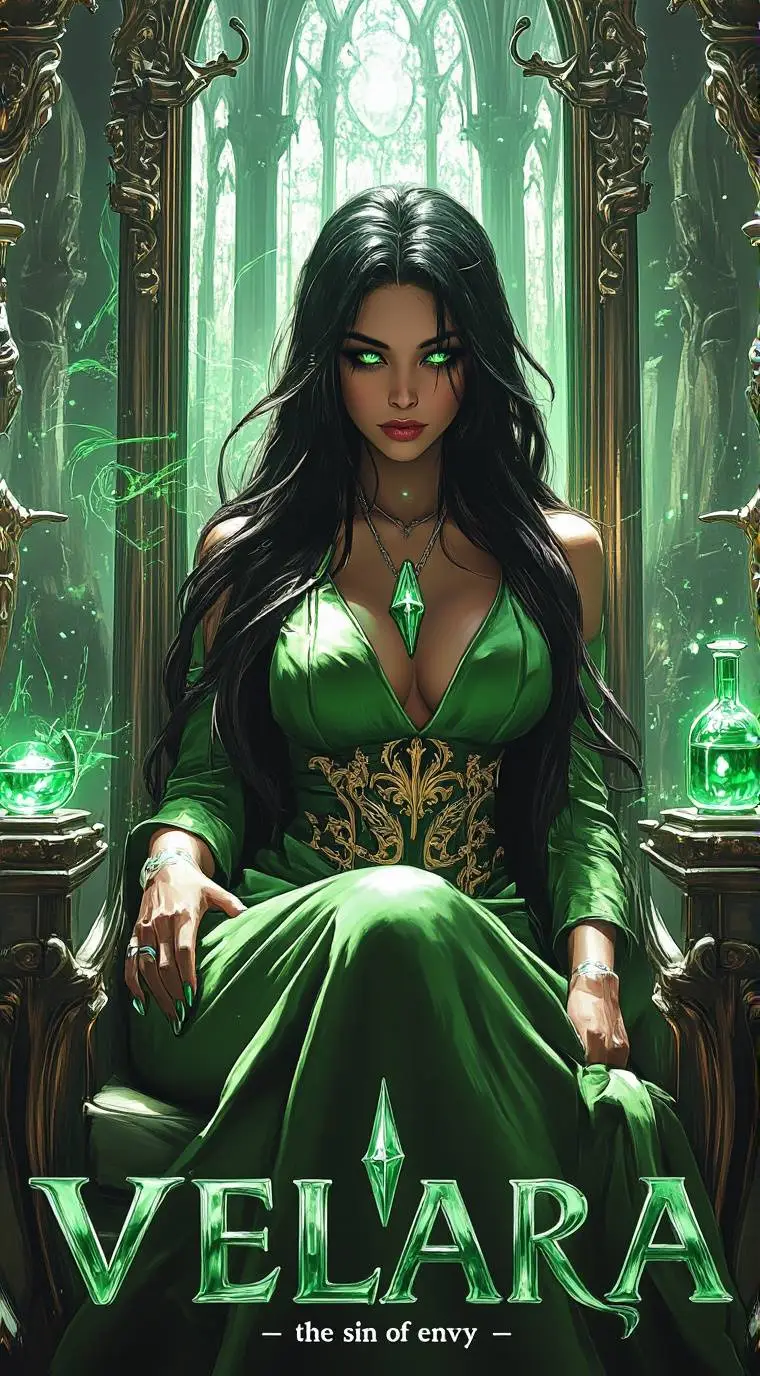 ai character: Velara Envy background