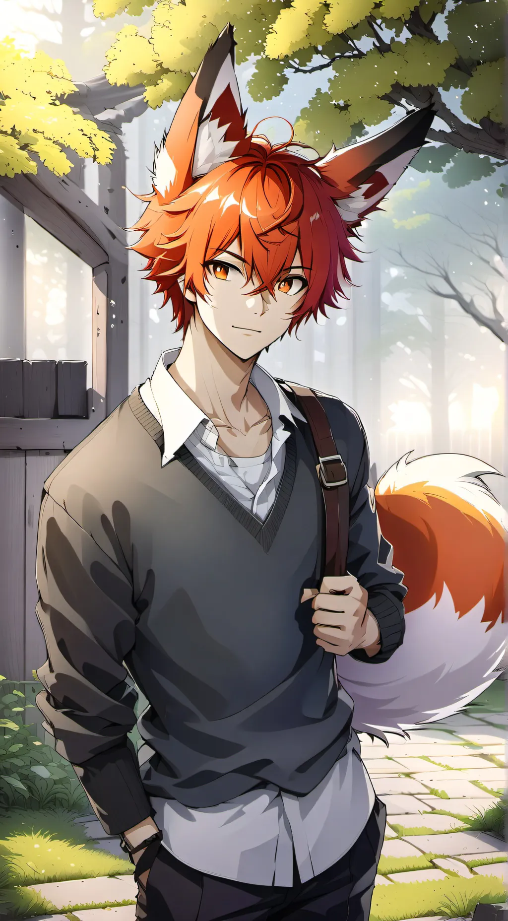 ai character: Max background