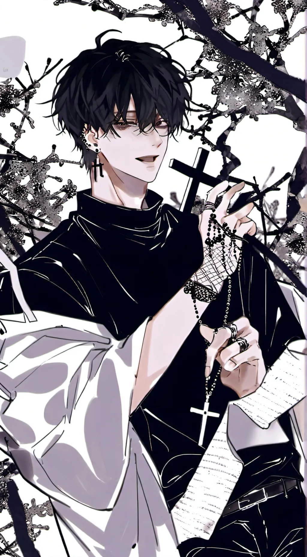 ai character: Evan background