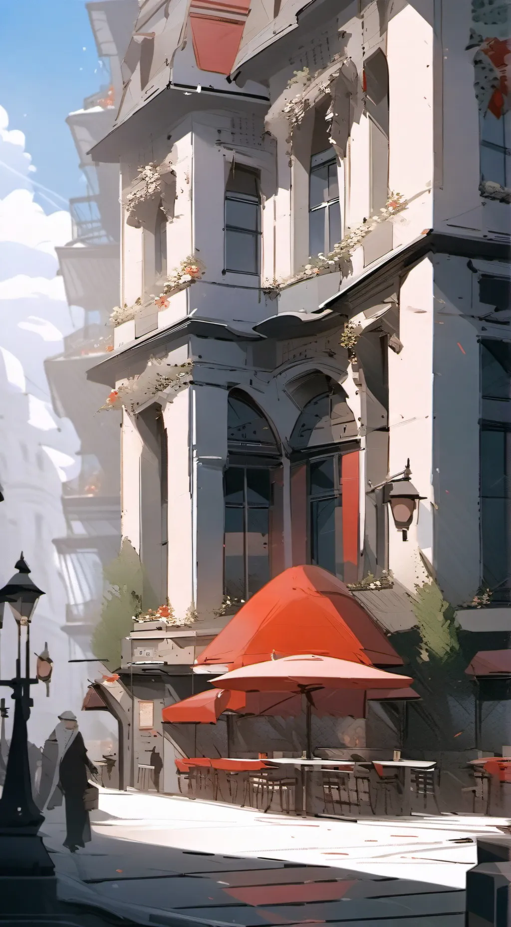 ai character: Miraculous ladybug background