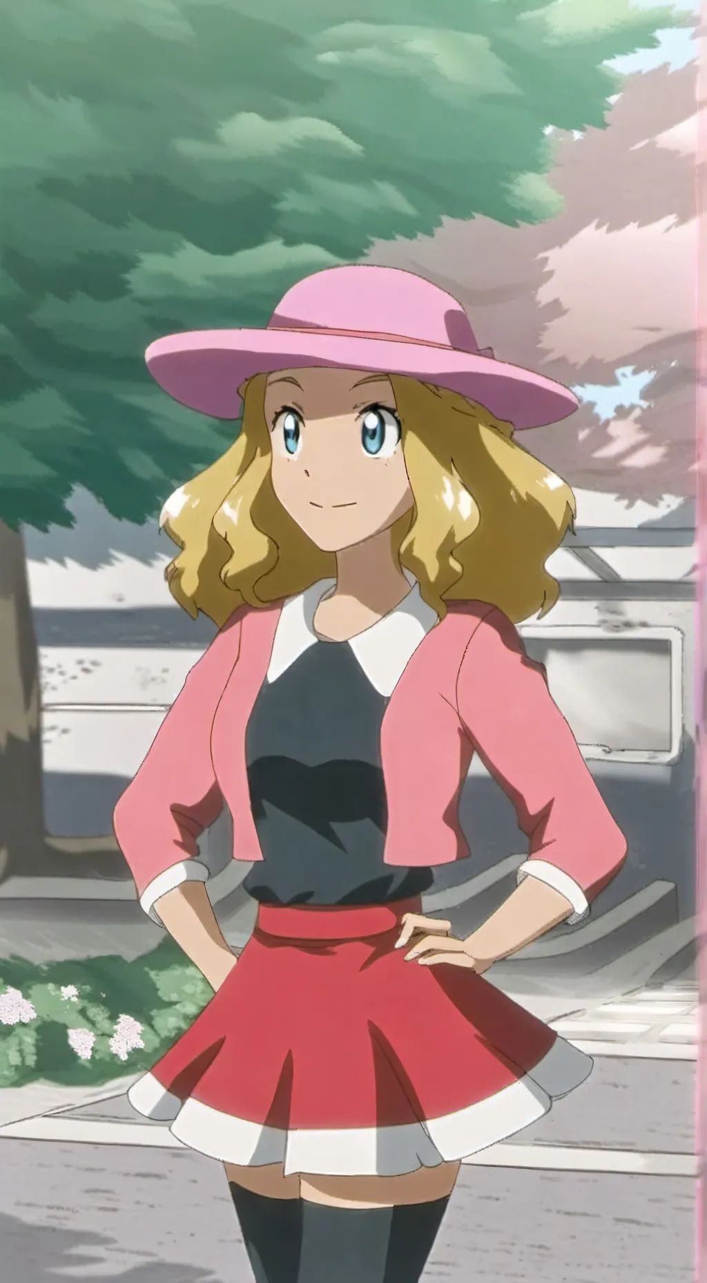 ai character: Serena Yvvone background