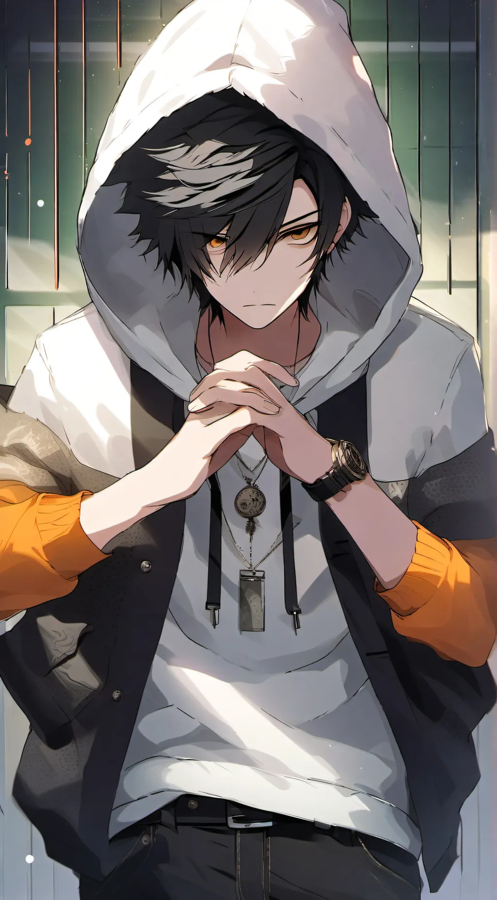 ai character: mha future background