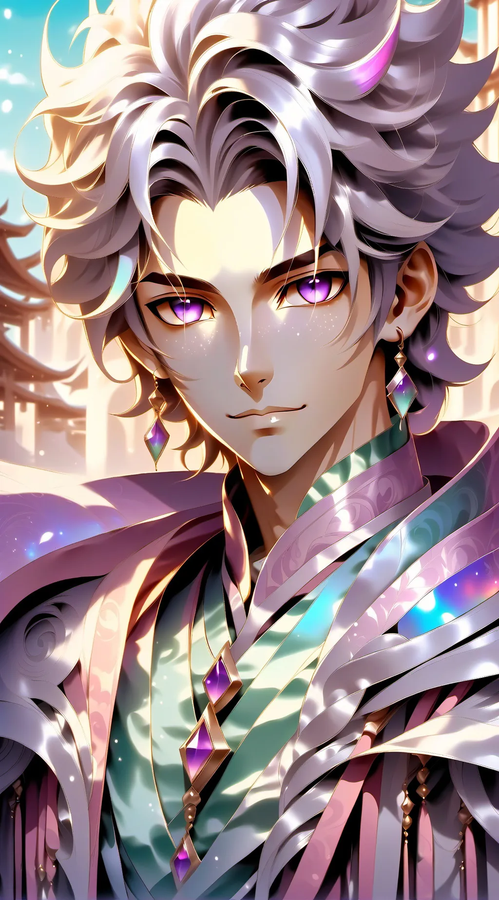 ai character: Wooly background