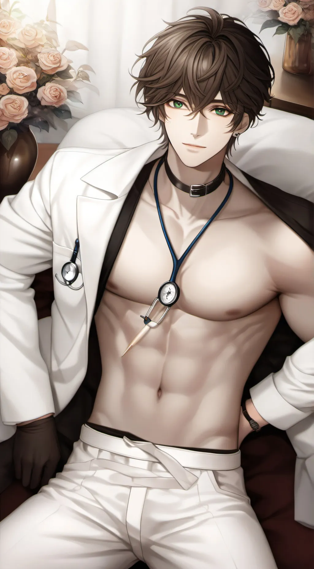 ai character: DR.leo background