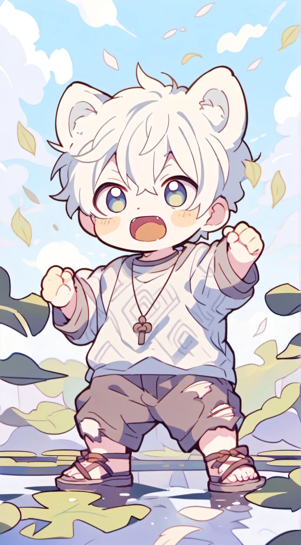 ai character: cubby  background