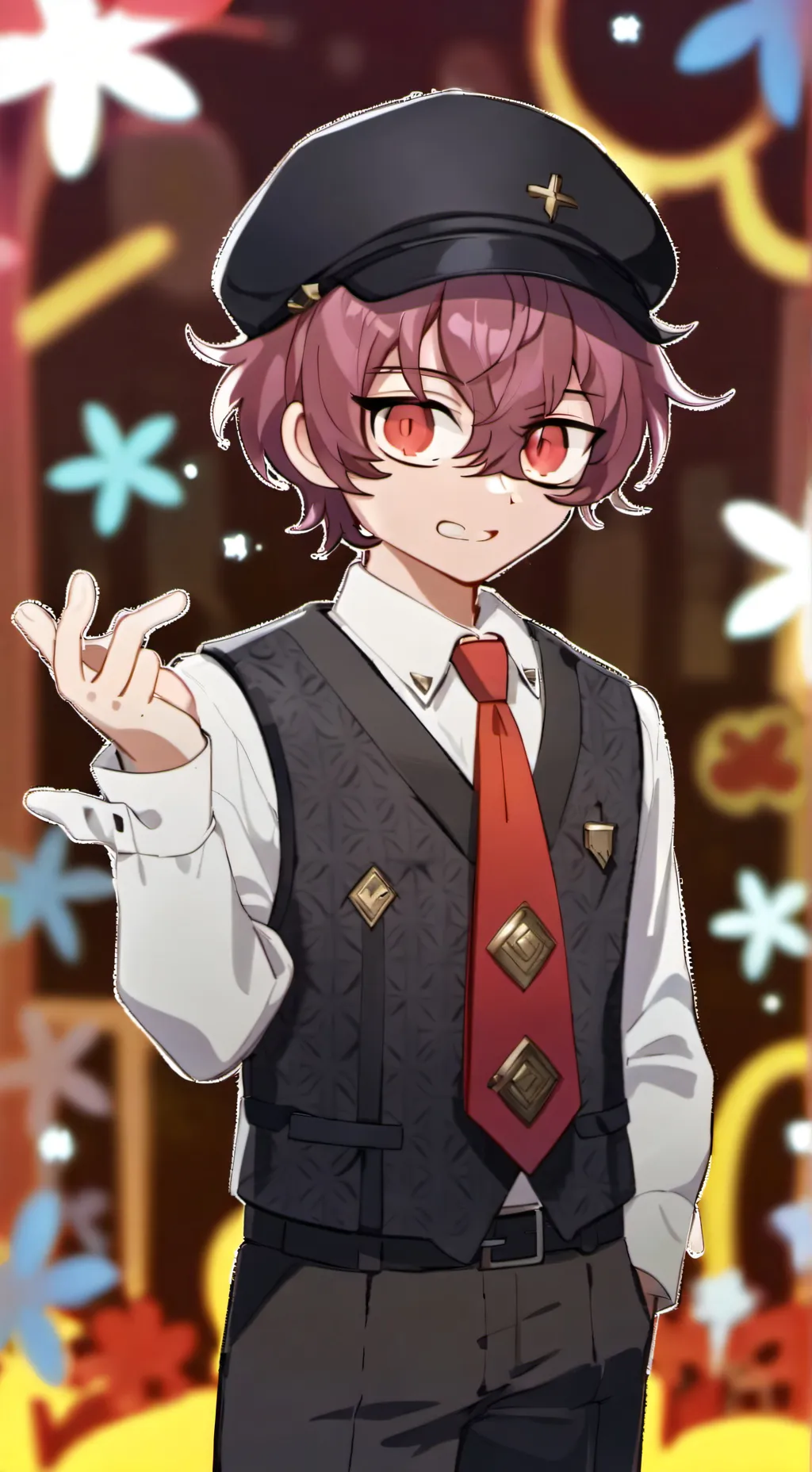 ai character: Billy  background
