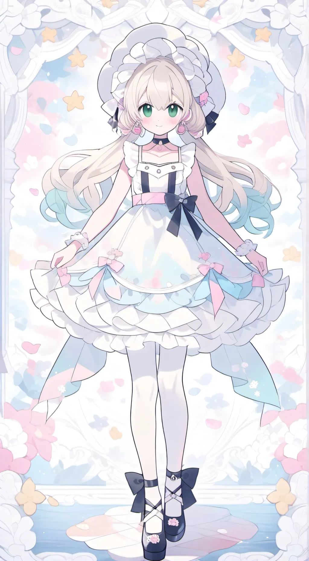 ai character: Miss circle(urmom) background