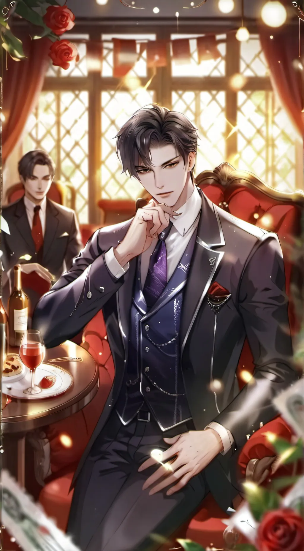 ai character: Anthony background
