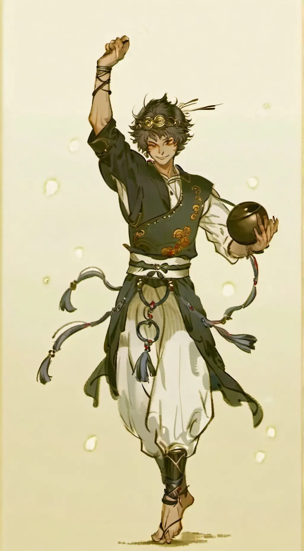 ai character: Liam background