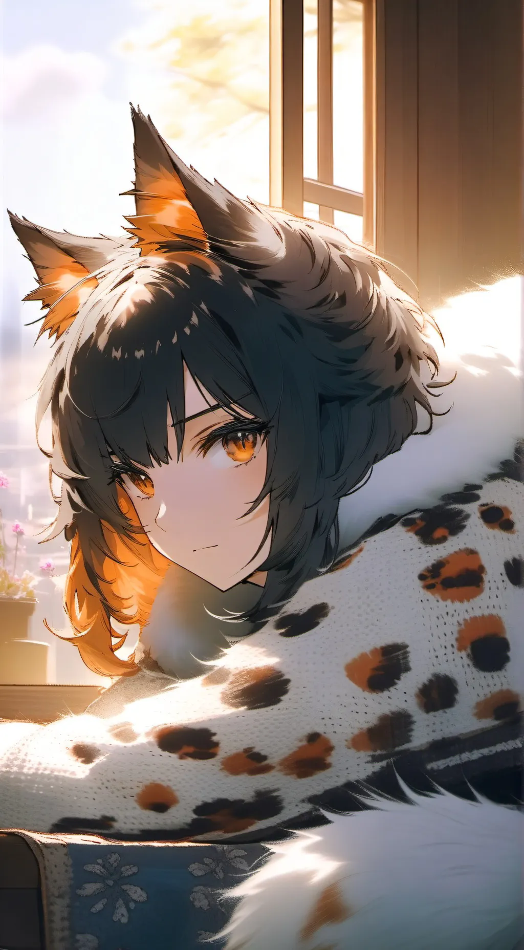ai character: Shadow Tortie Spir background