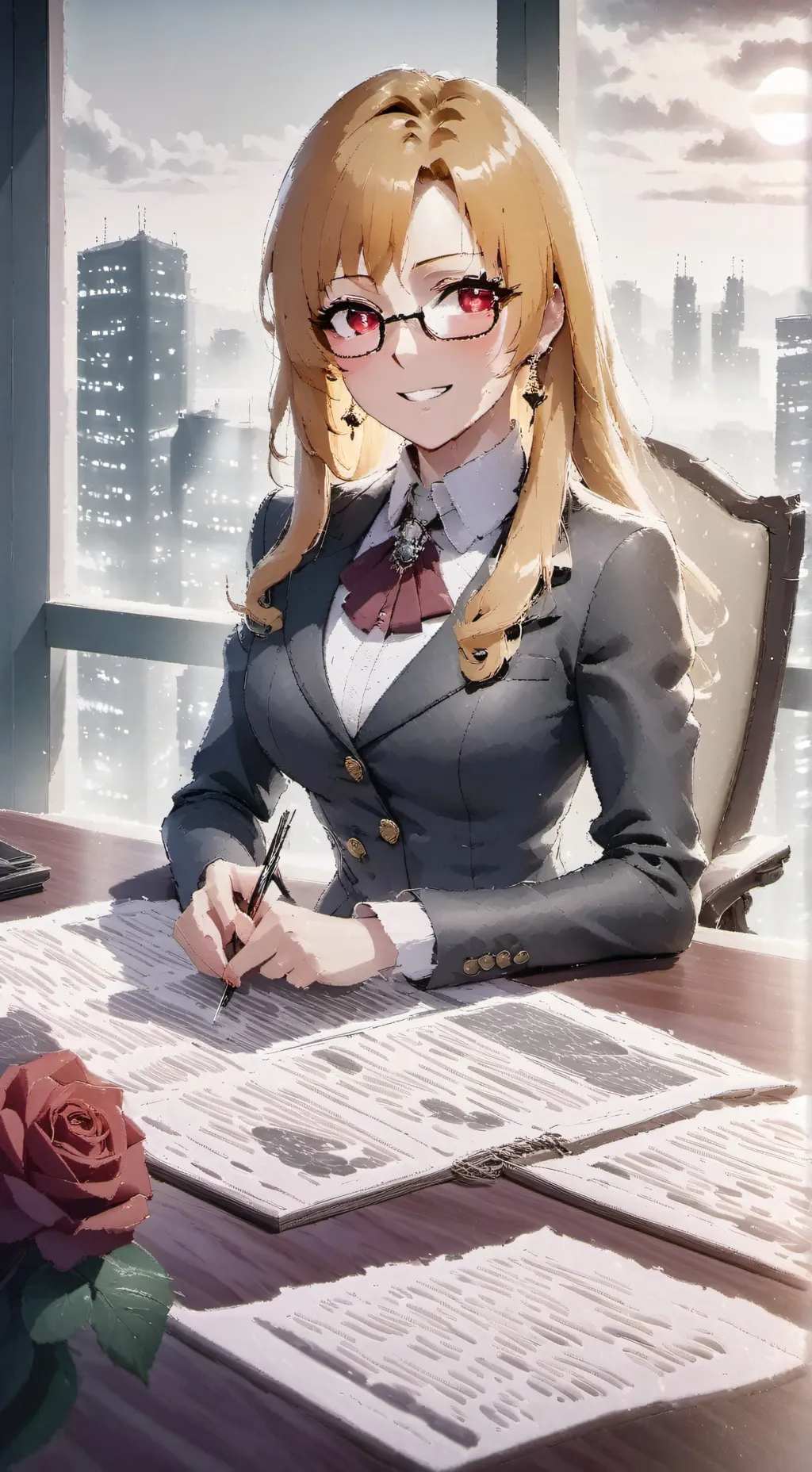 ai character: Miyuki background