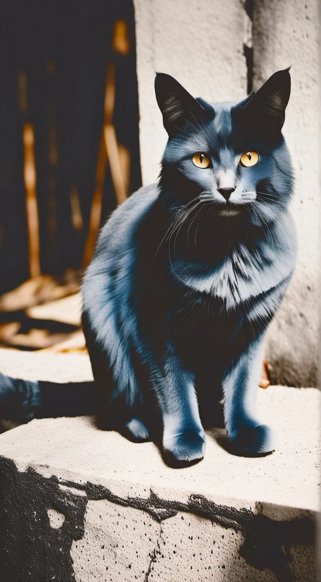 ai character: bluestar background