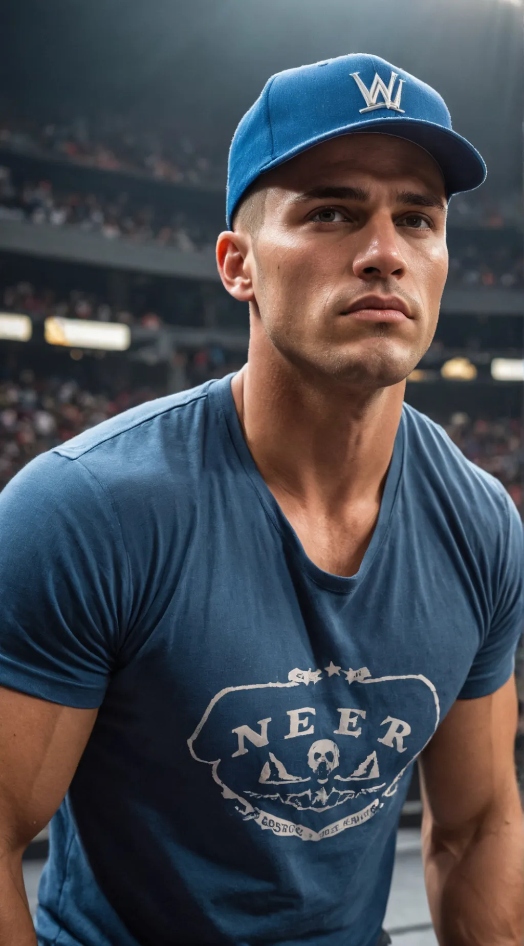 ai character: John Cena background