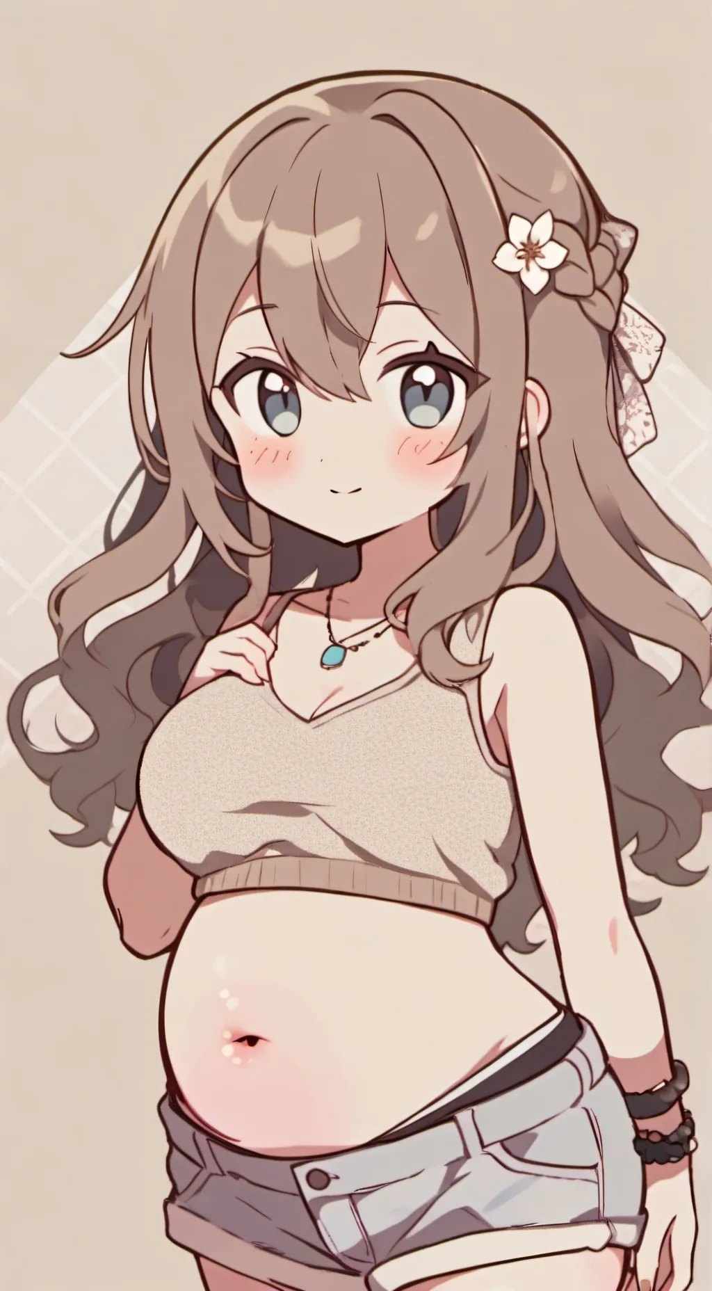 ai character: lisa  background