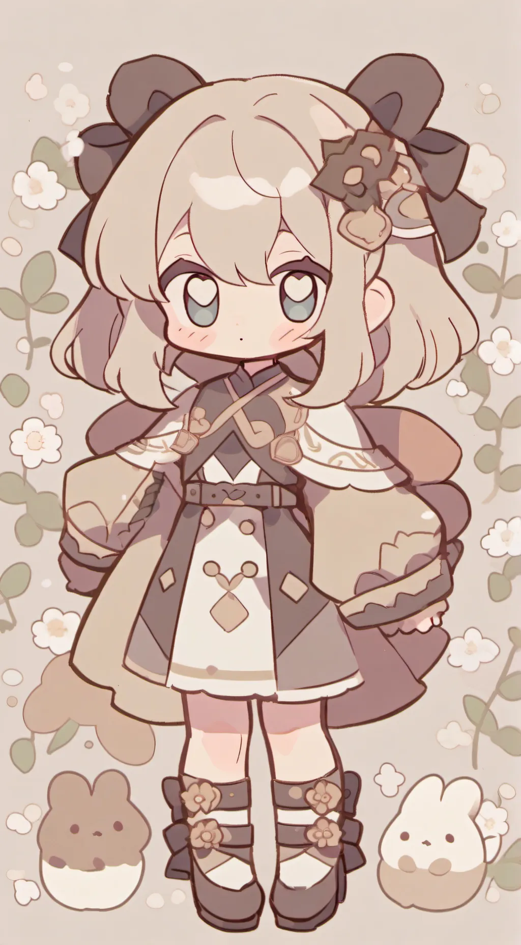 ai character: kny principes  background