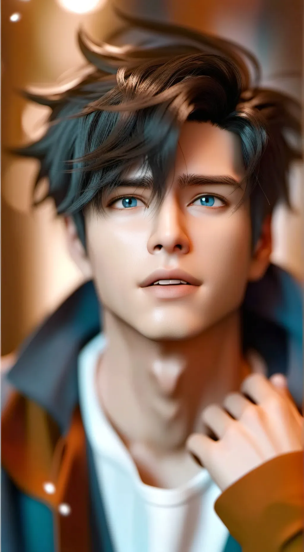 ai character: Silent Boyfriend background
