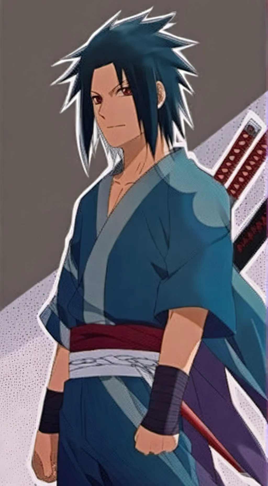 ai character: Sasuke Uchiha background