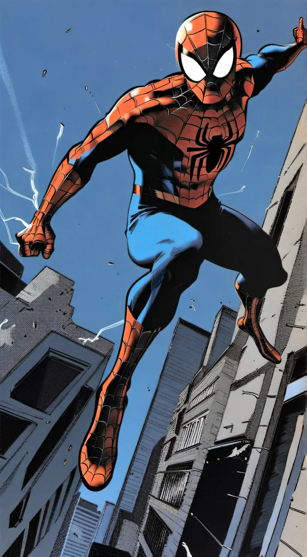 ai character: 🕸️Spiderman🕸️ background