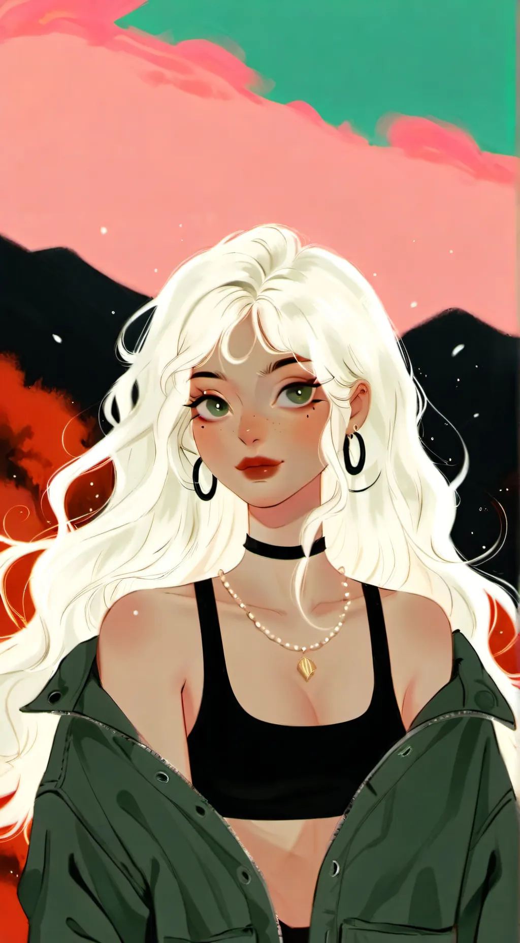 ai character: The Case🕔 background