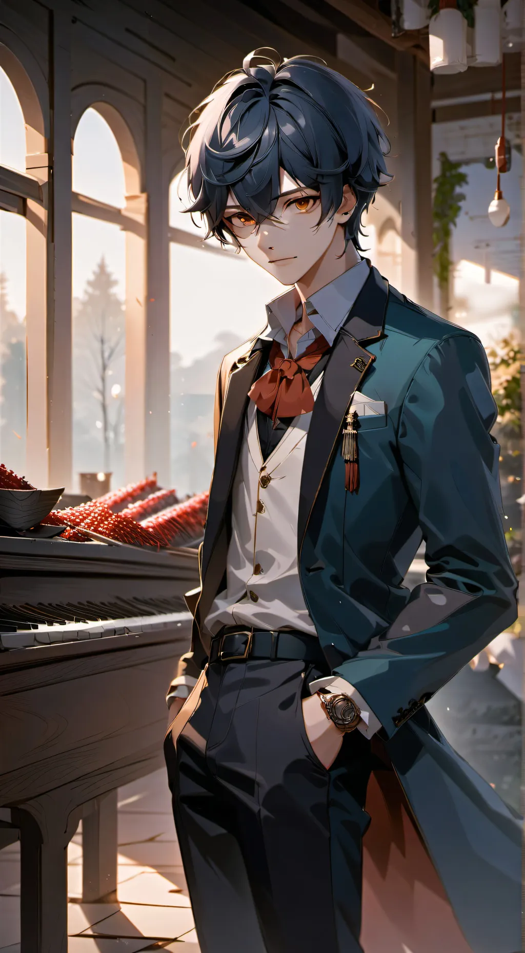 ai character: Yandere chef  background