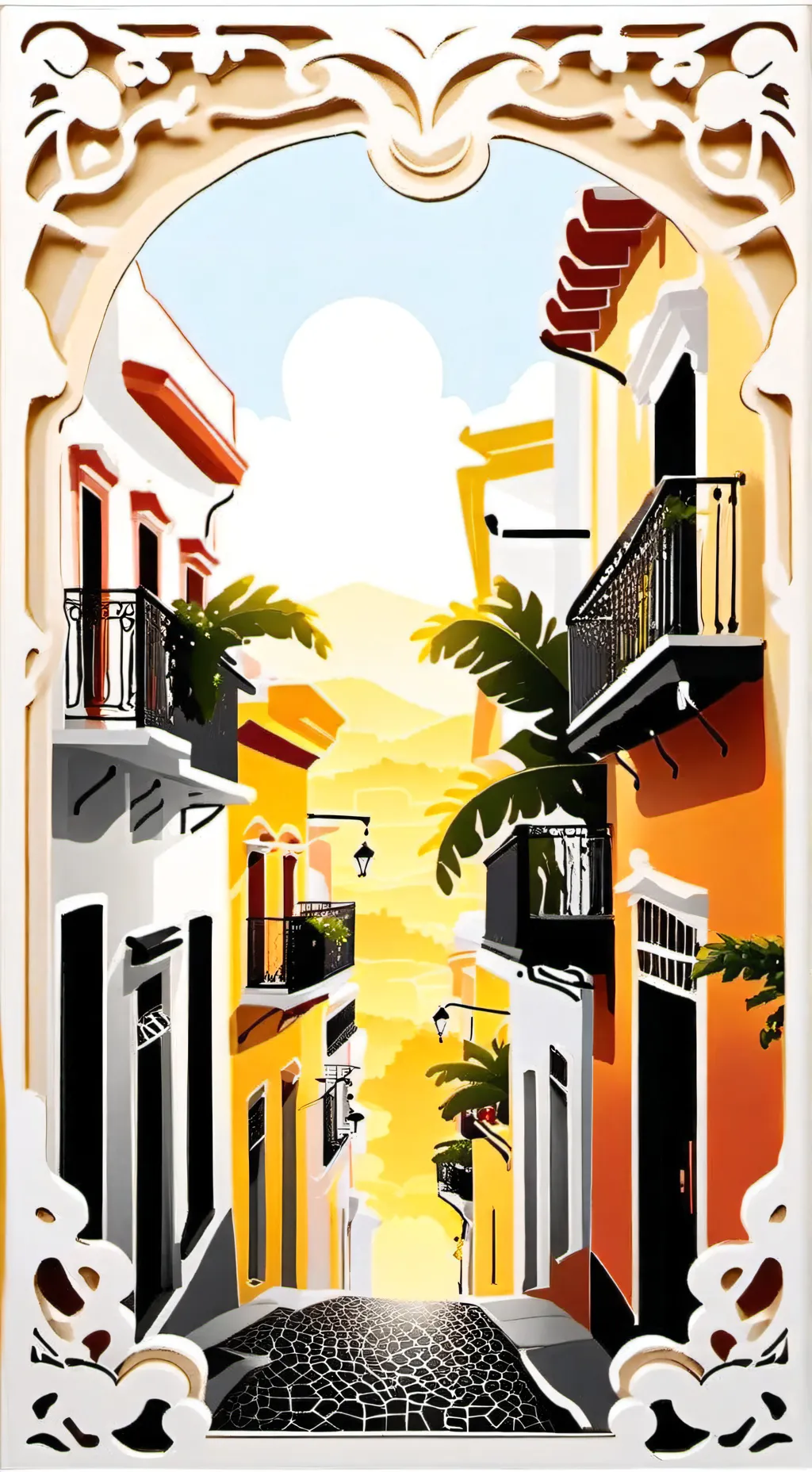 ai character: MHA Puerto Rico  background