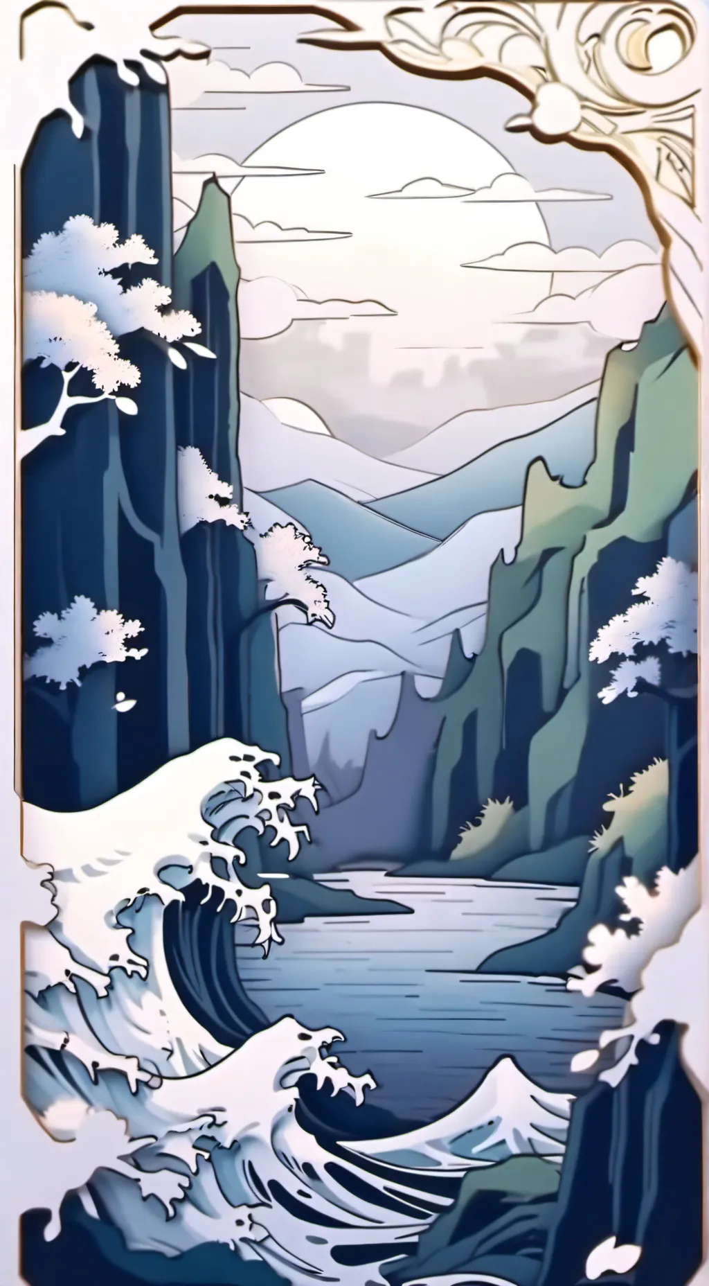 ai character: doing that one:  background