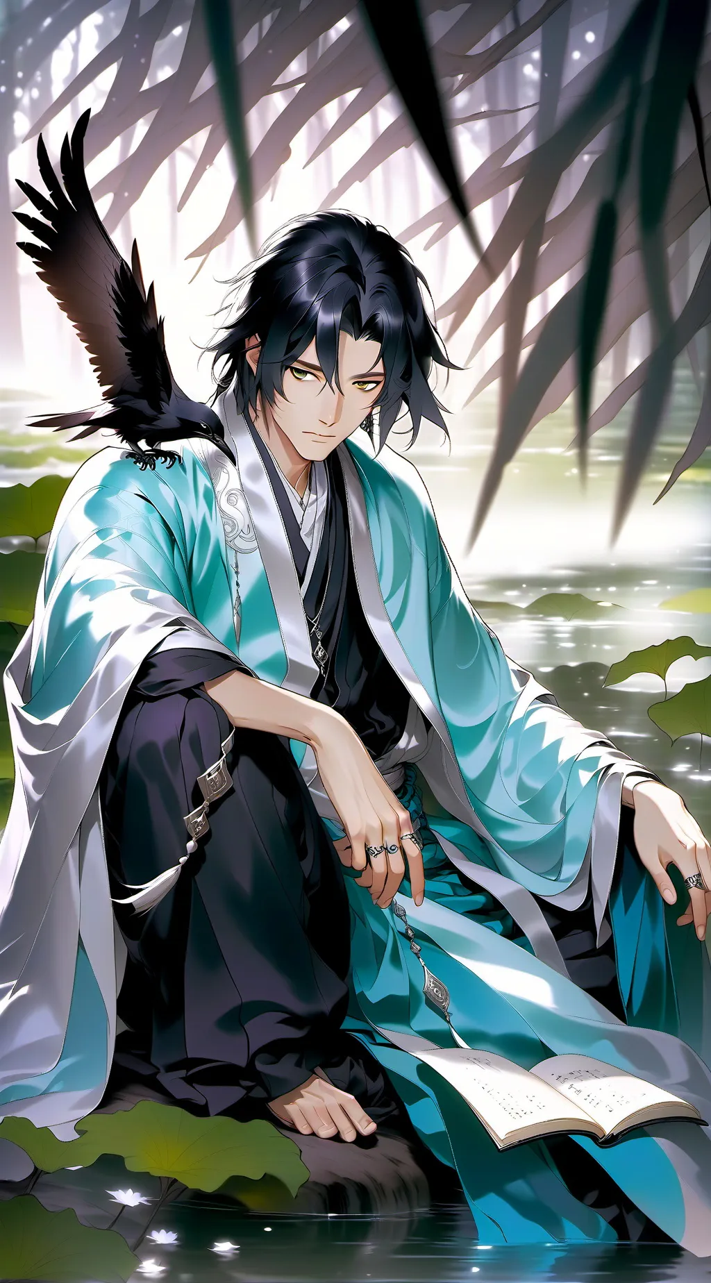 ai character: ~Leen (🏳️‍🌈)~ background