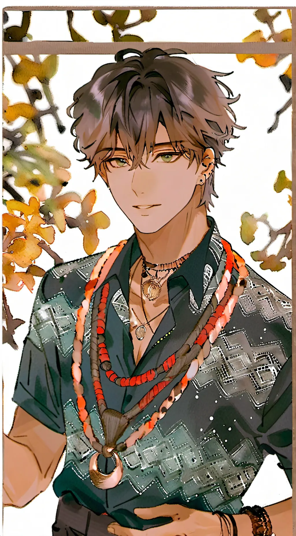 ai character: Lucas  background