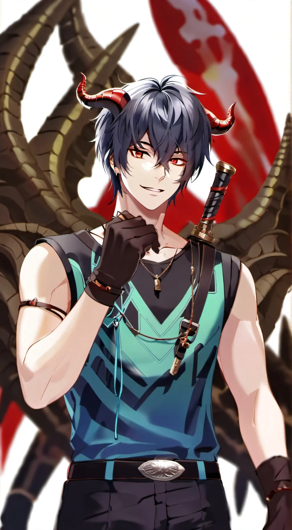 ai character: jklux qumentt background
