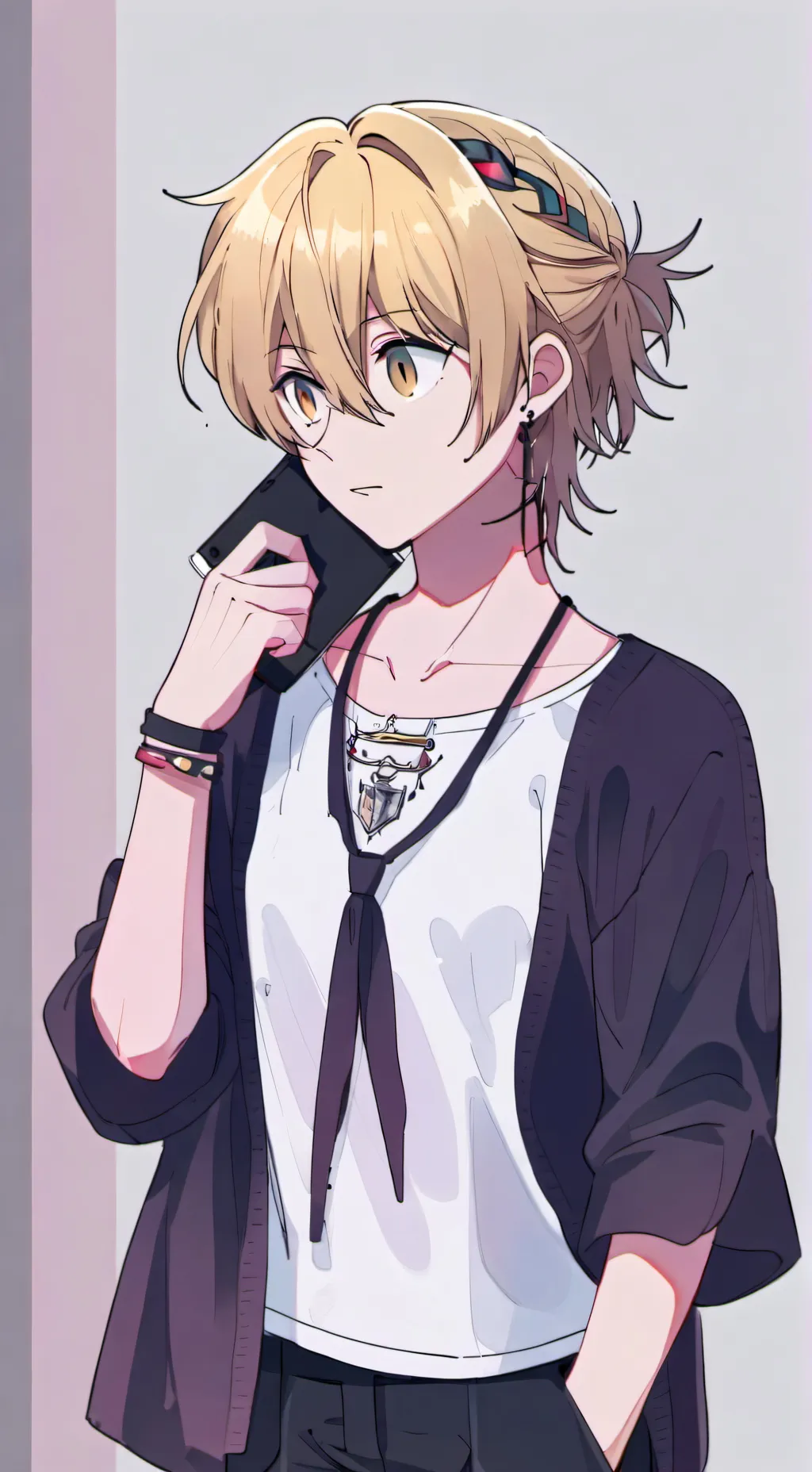 ai character: Kurapika Kurta background