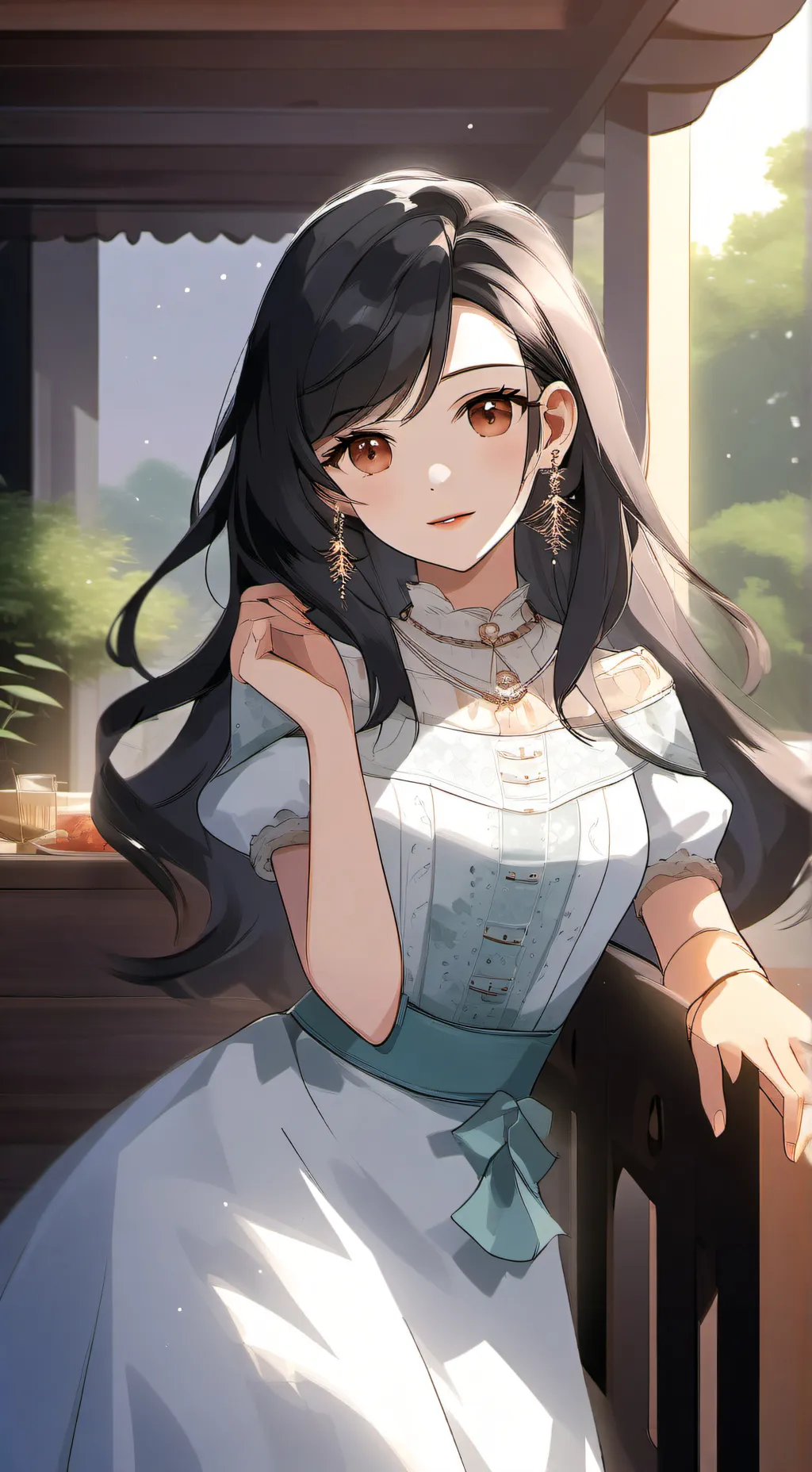 ai character: luiza background