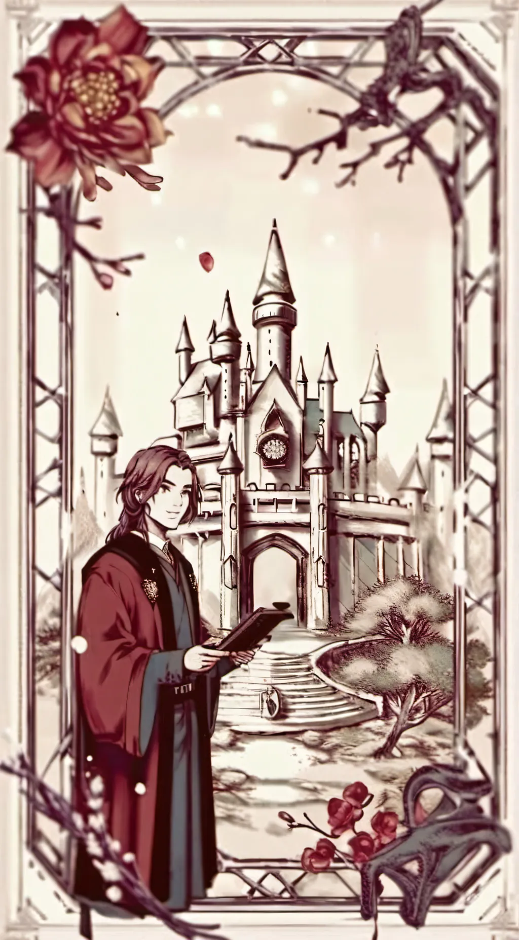 ai character: HOGWARTS MARRIAGE background