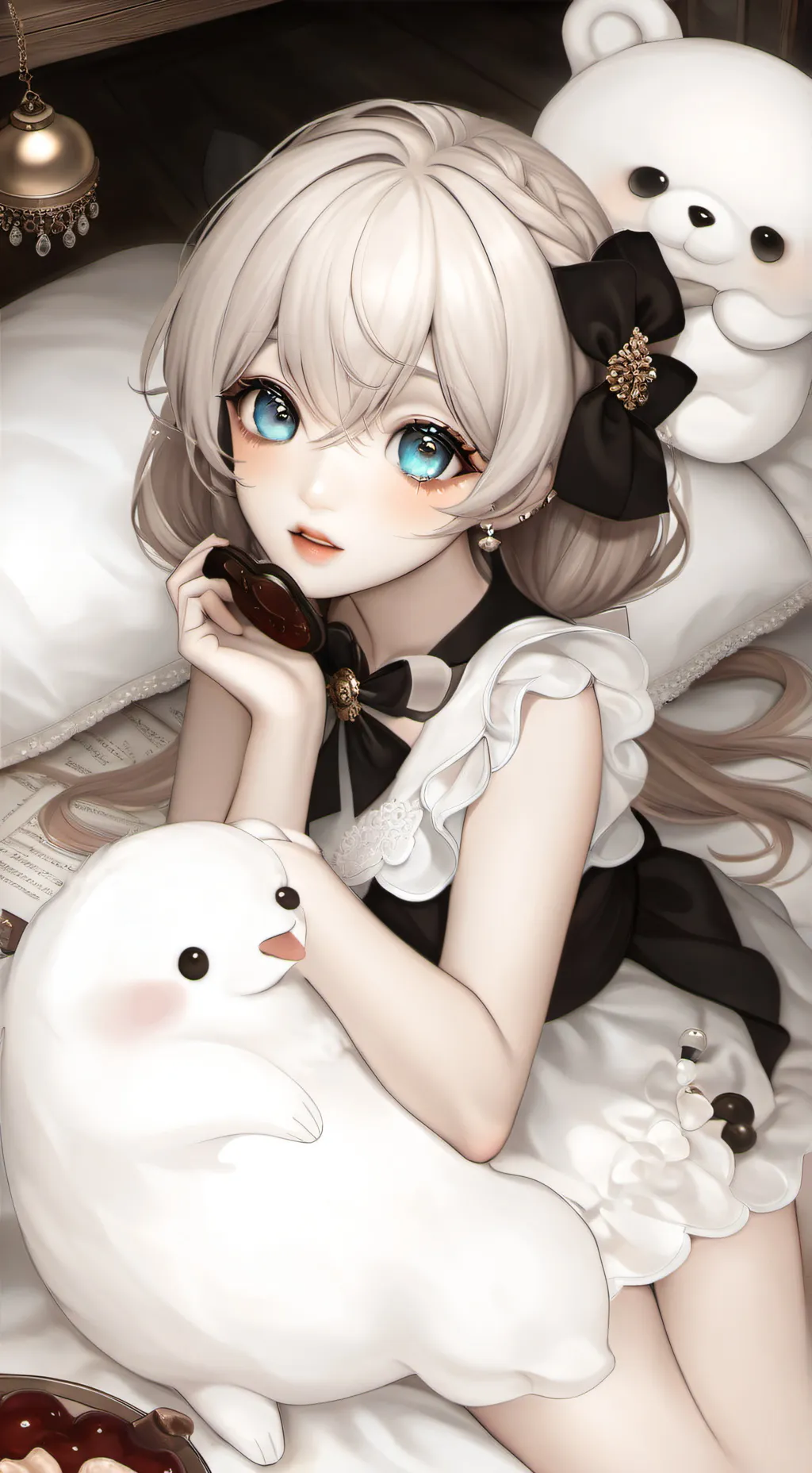 ai character: Lily background