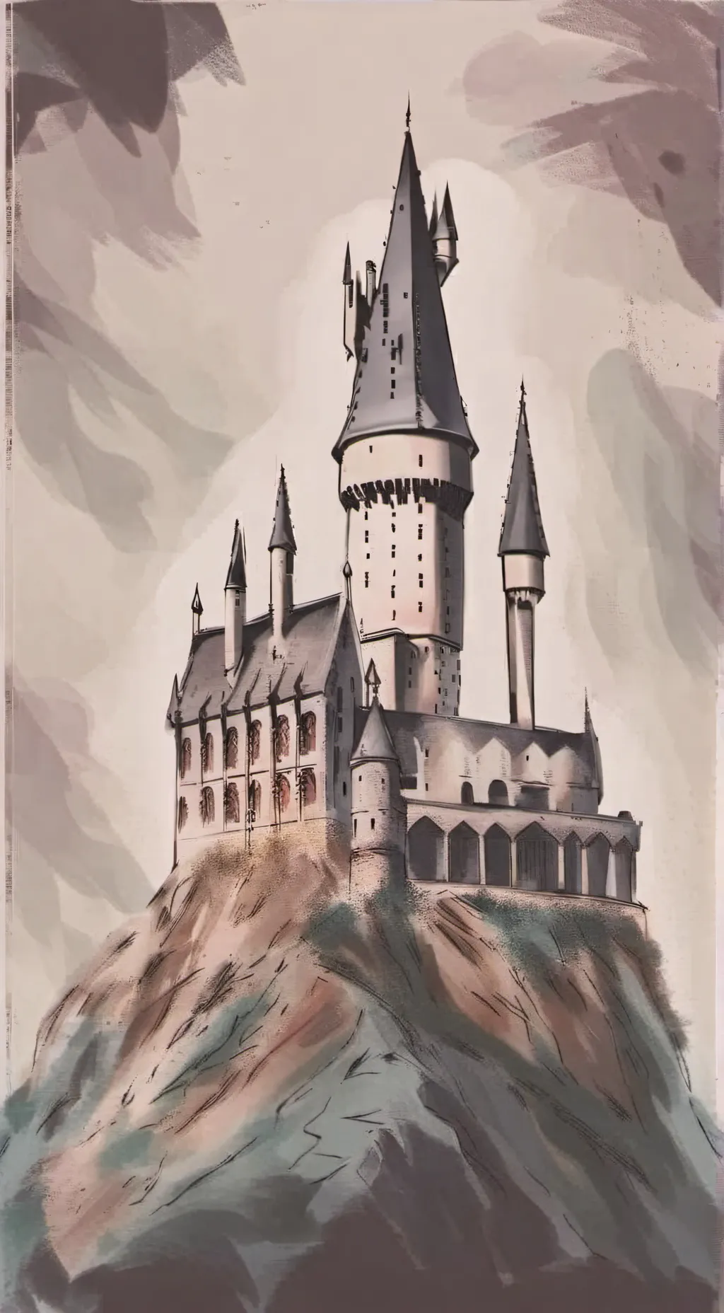 ai character: Hogwarts background