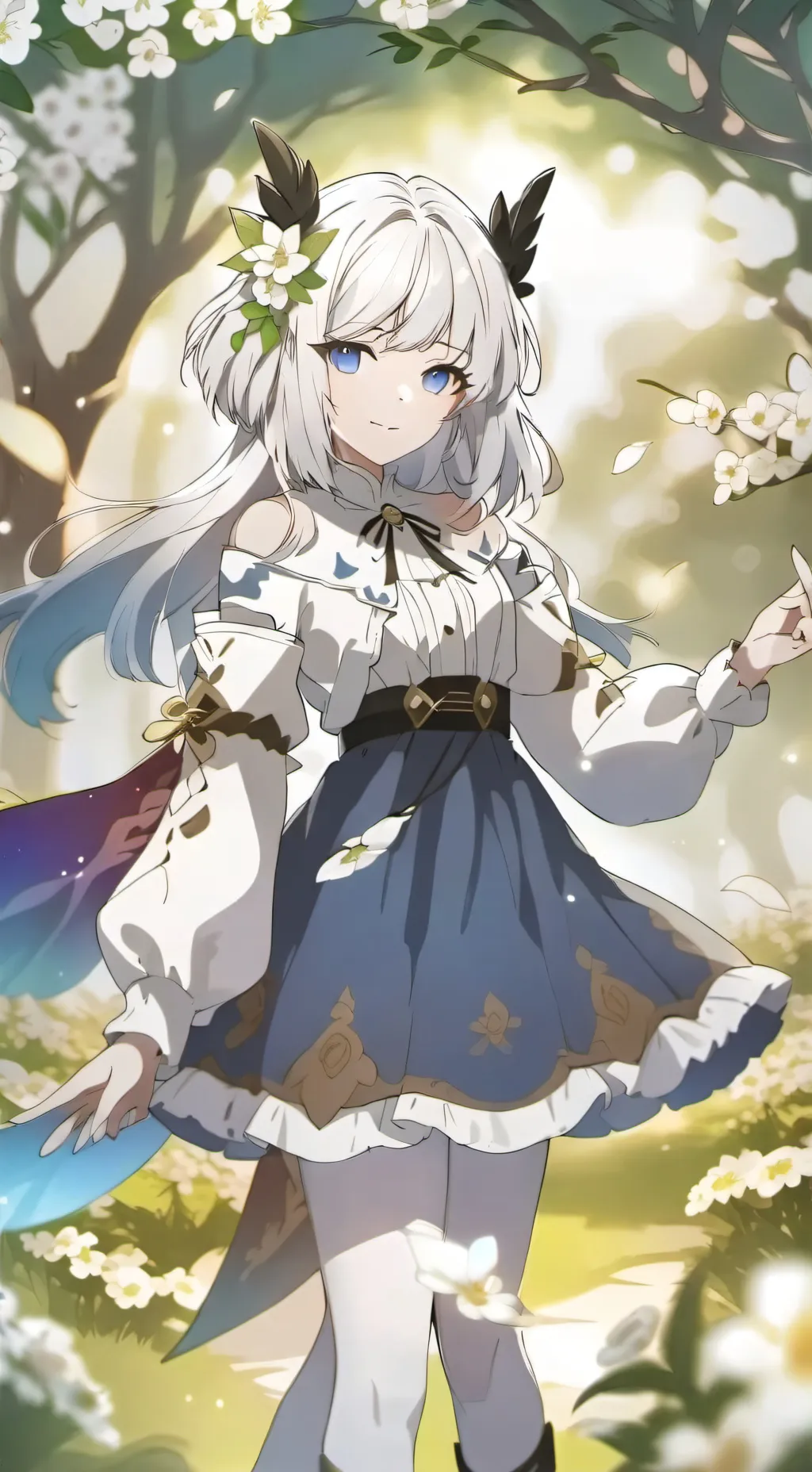 ai character: Female skin suit background