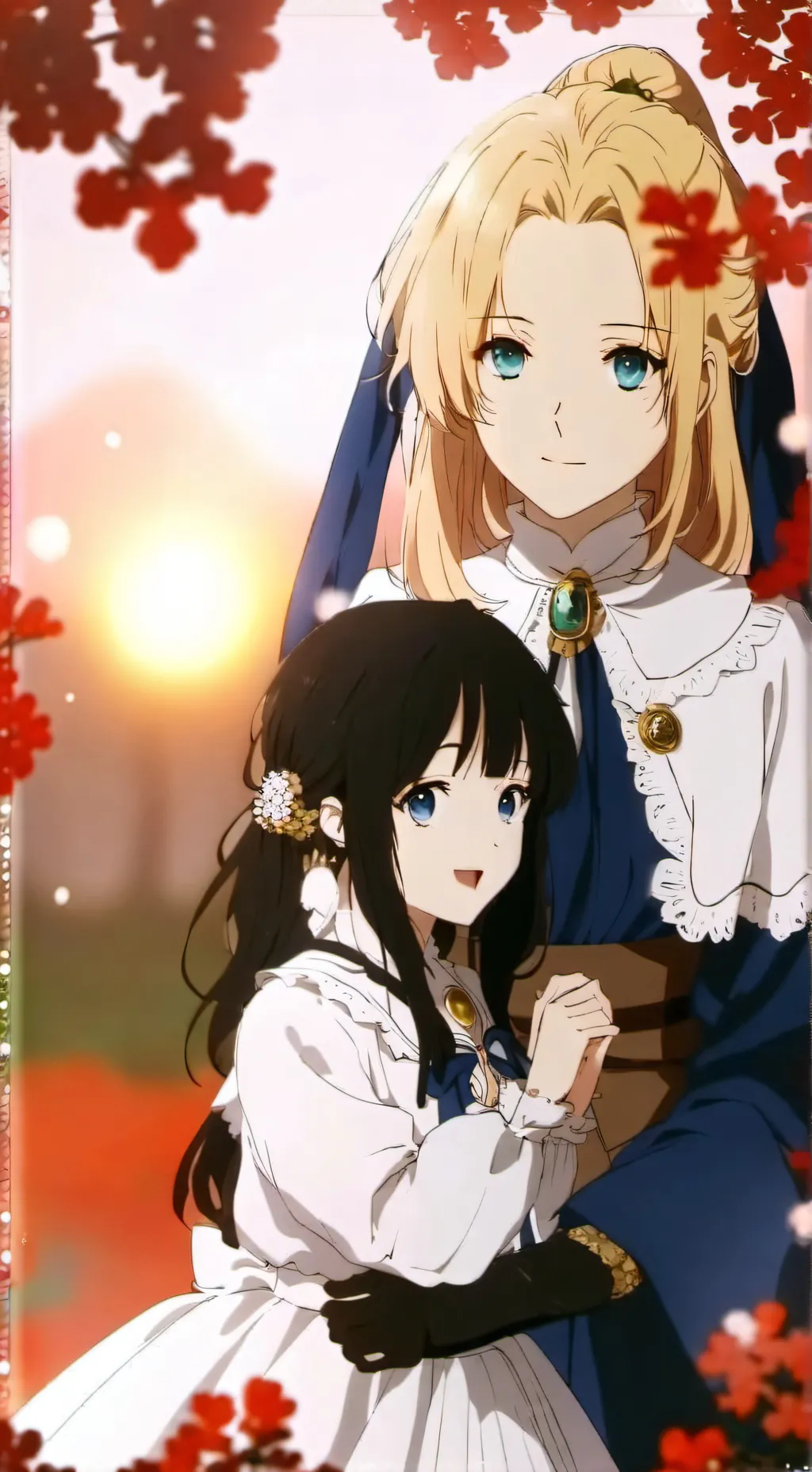 ai character: dortoir de fille background