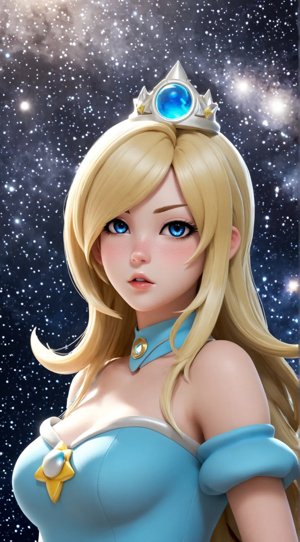 ai character: Princess Rosalina background