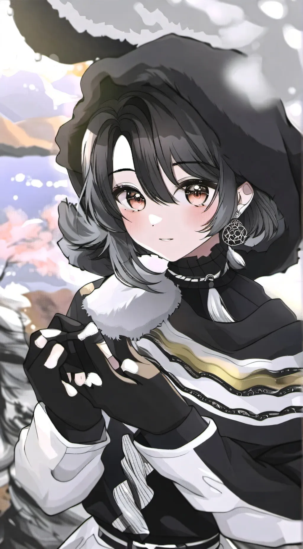 ai character: вика background