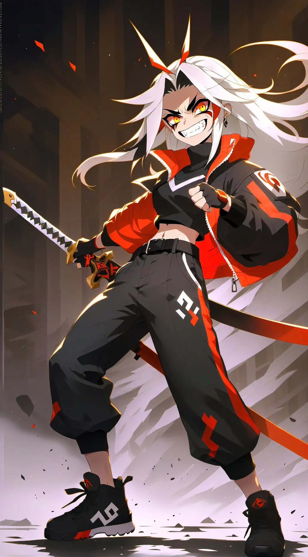 ai character: Same  background