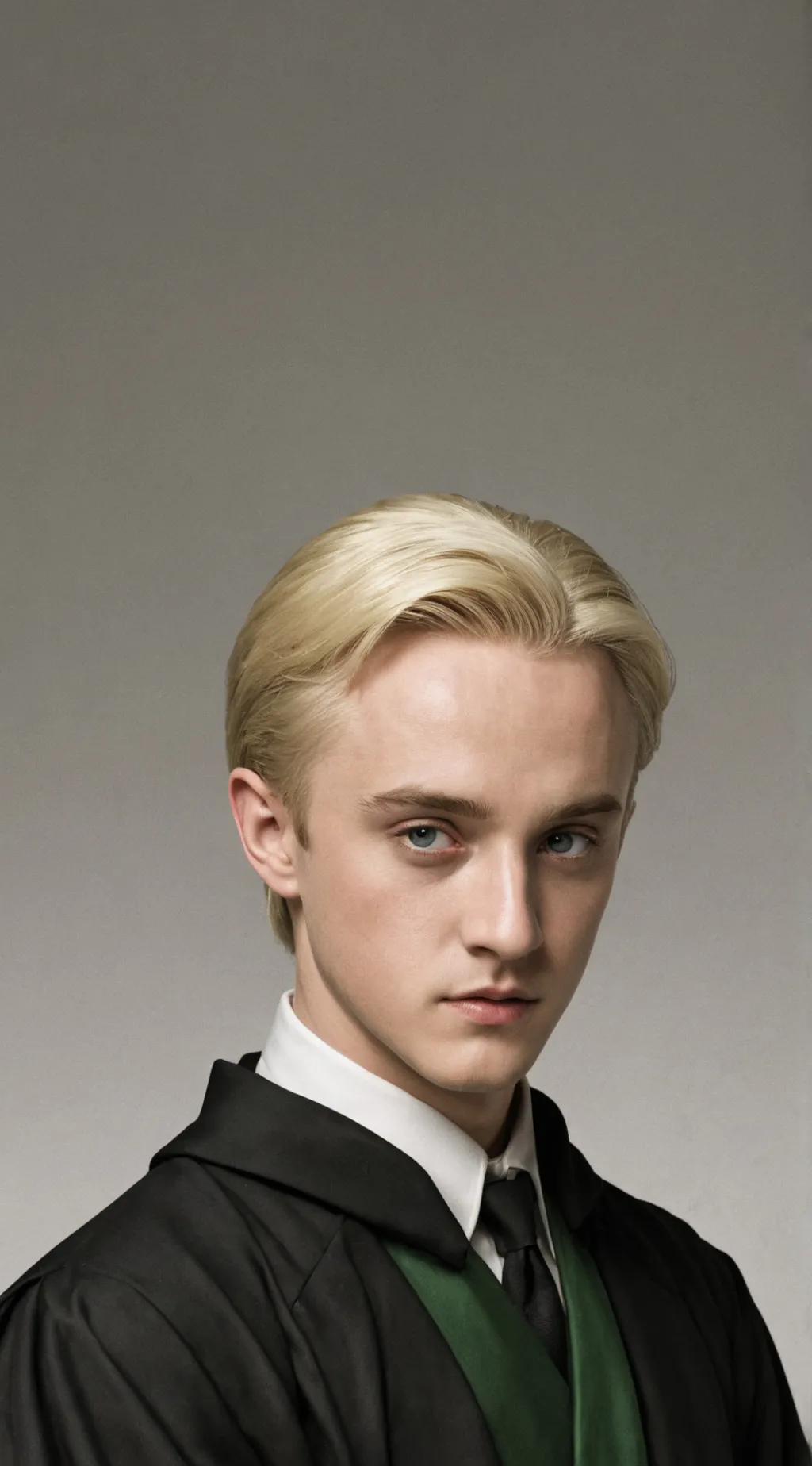 ai character: Draco Malfoy ￼ background