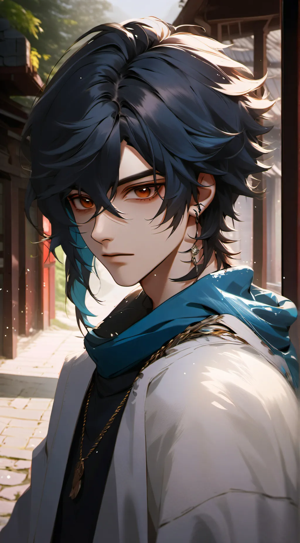 ai character: Logan-^^ background