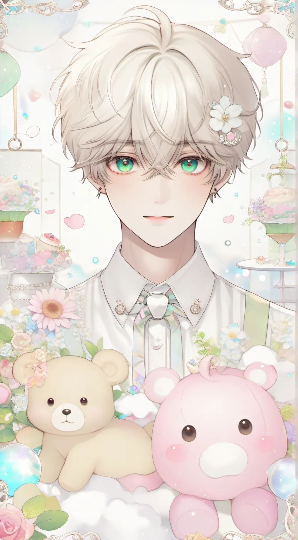 ai character: Theo  background