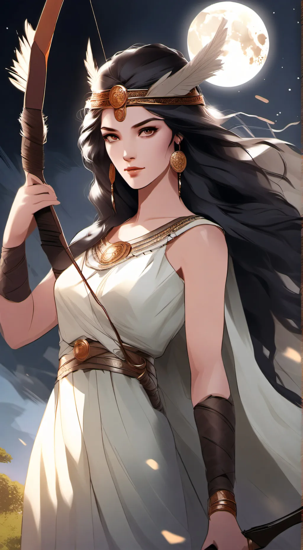 ai character: Artemis background