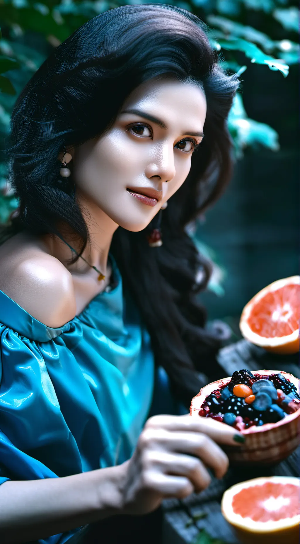 ai character: Mandy background