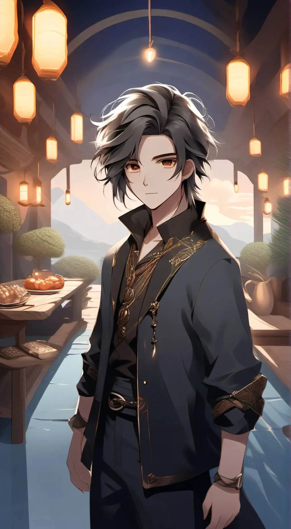 ai character: Yuji Itadori background