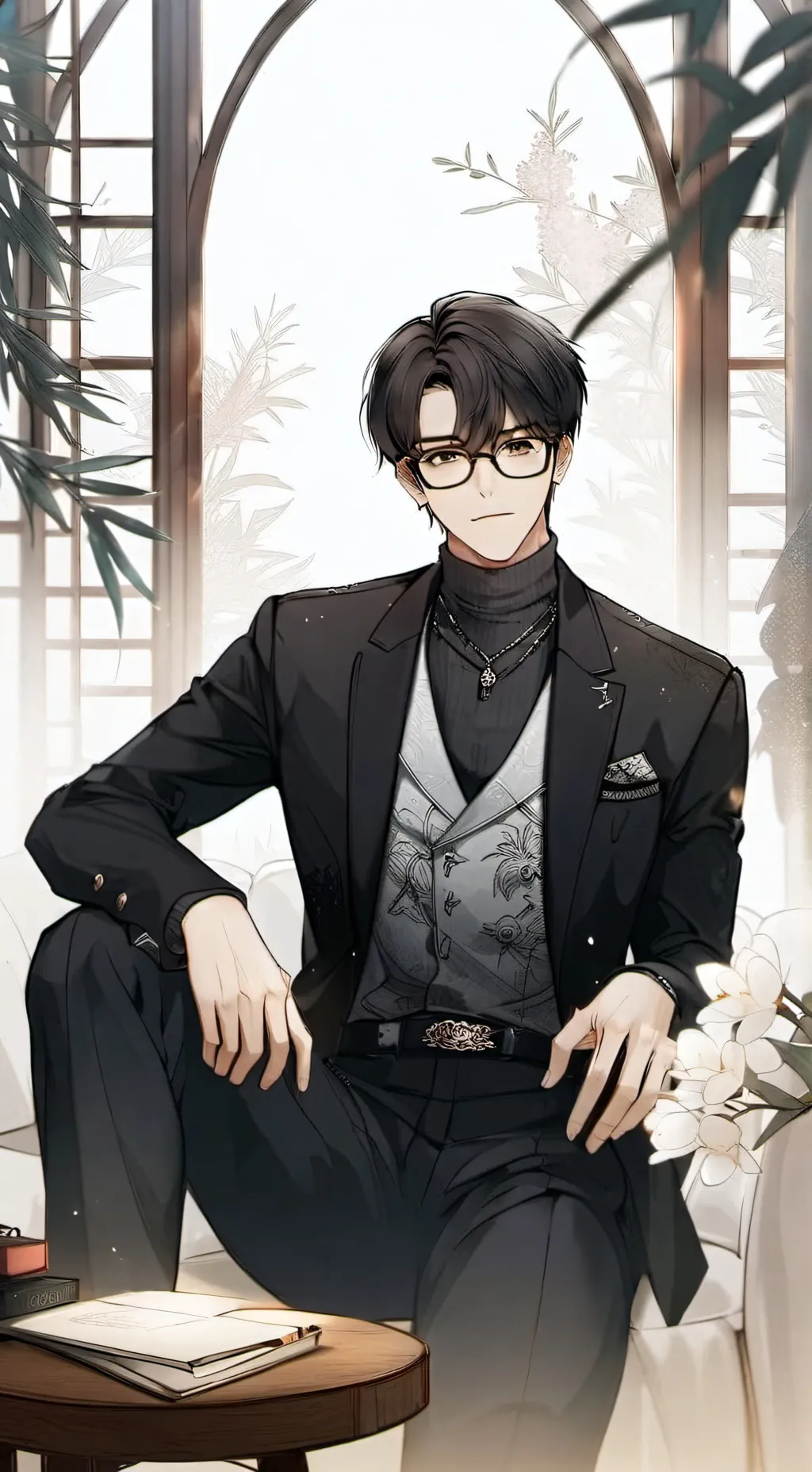 ai character: Martin background