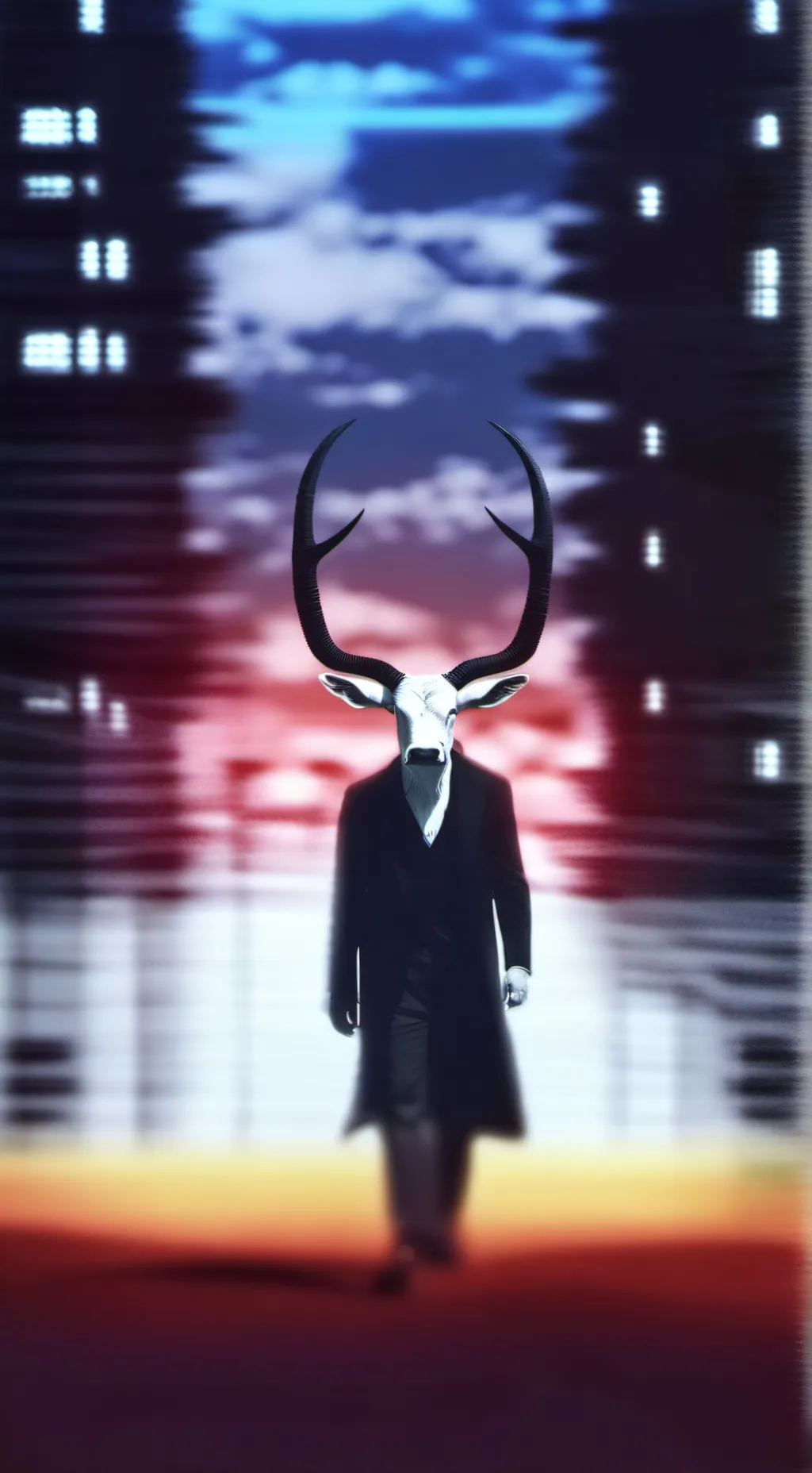 ai character: doppel  background