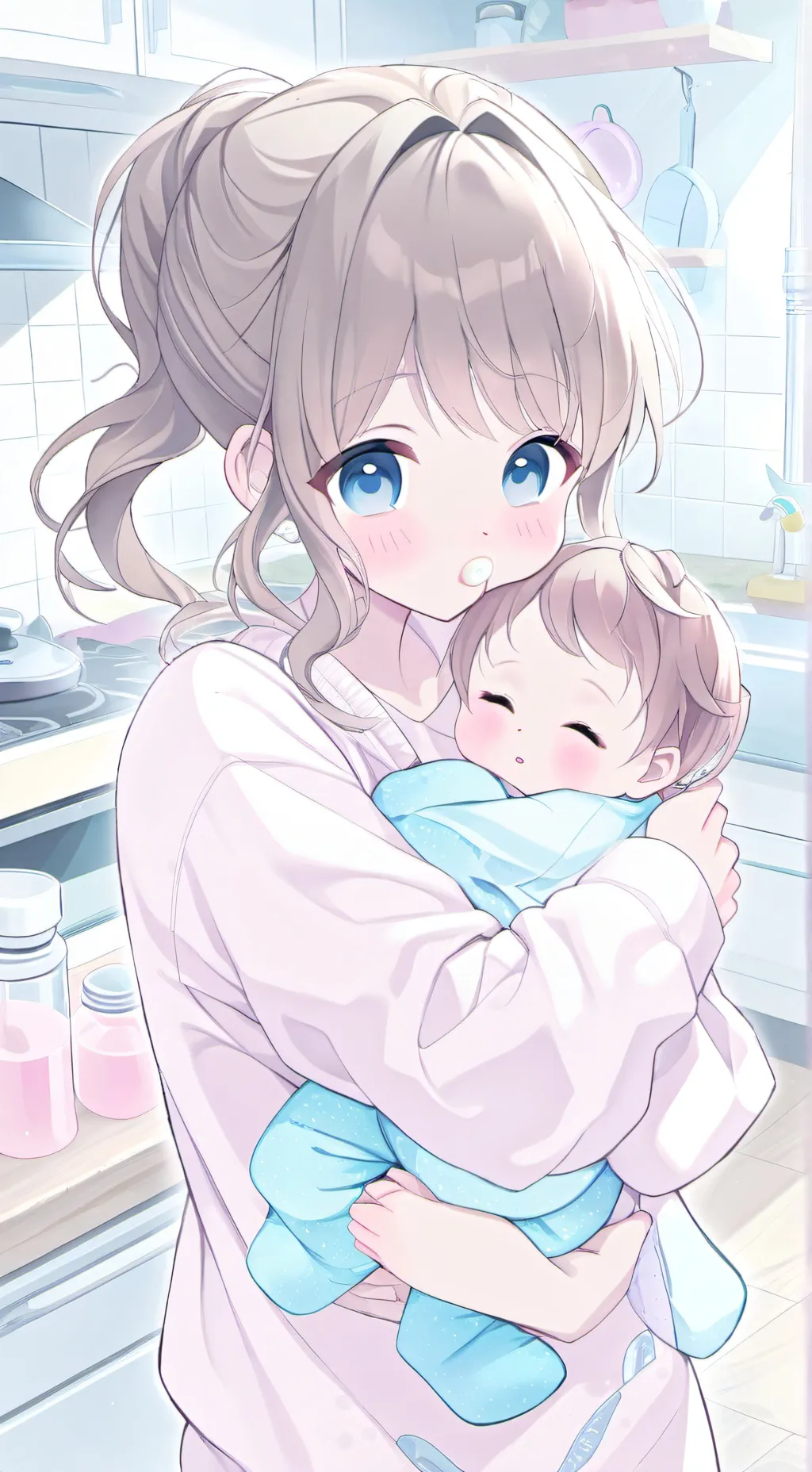 ai character: Sister  background