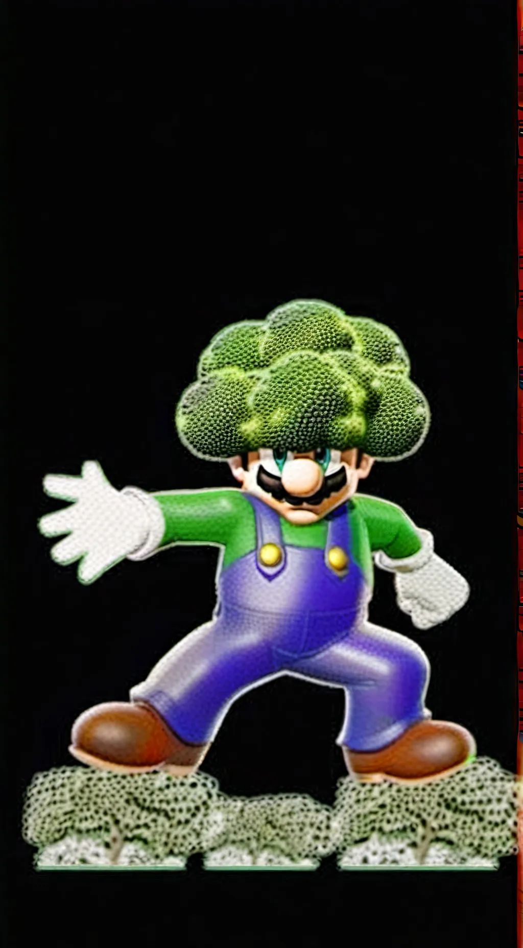 ai character: Twitch from Doug background
